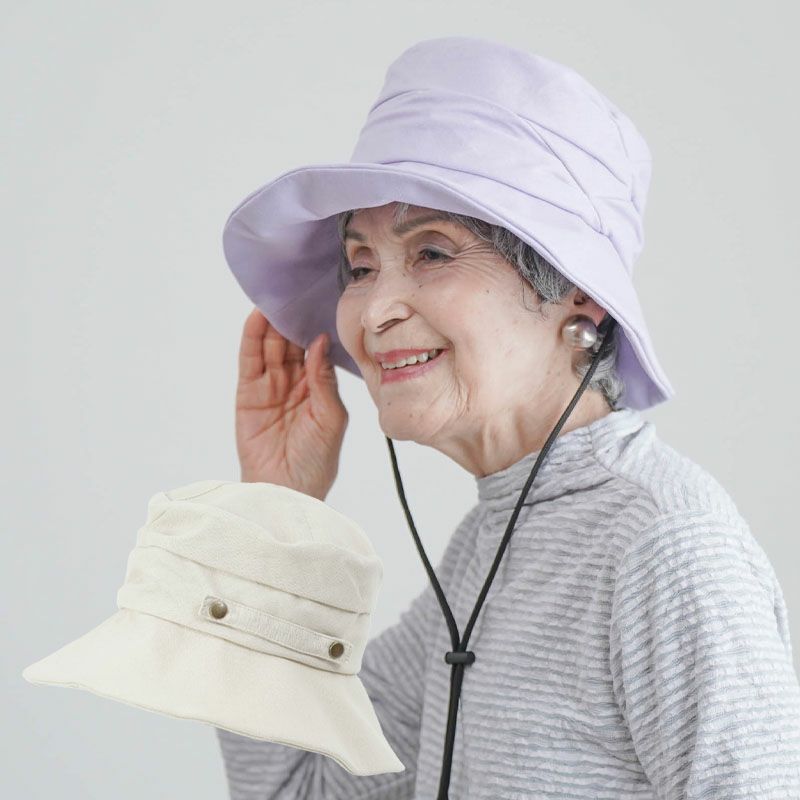 こてちゃんページ アナ sサイズ フルセット（帽子あり） つば広コンパクト日よけポケッタブル帽子