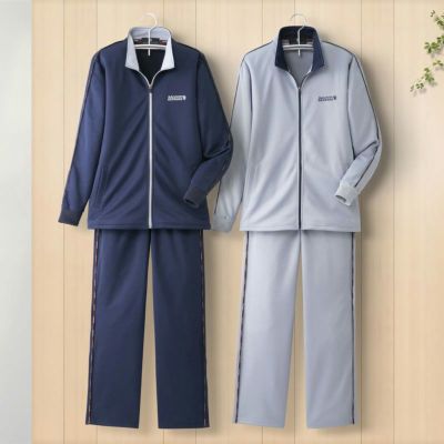 股下選べる ジャージ 上下セット 2色組